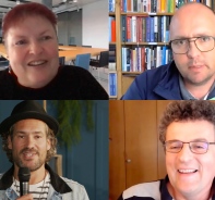 Livenet-Talk mit Ann Dllenbach, Christian Haslebacher, Michael Sieber und Stefan Zolliker