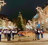 Mahnwache fr Glaubensverfolgte in Winterthur