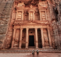 Petra, im heutigen Jordanien, war in der Antike die Hauptstadt der Nabater.