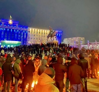 Protest in Kasachstan