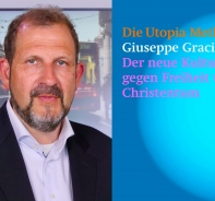 Giuseppe Gracia mit seinem Buch Die Utopia Methode