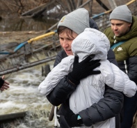 Menschen in der Ukraine